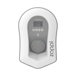 Zappi untethered white front on